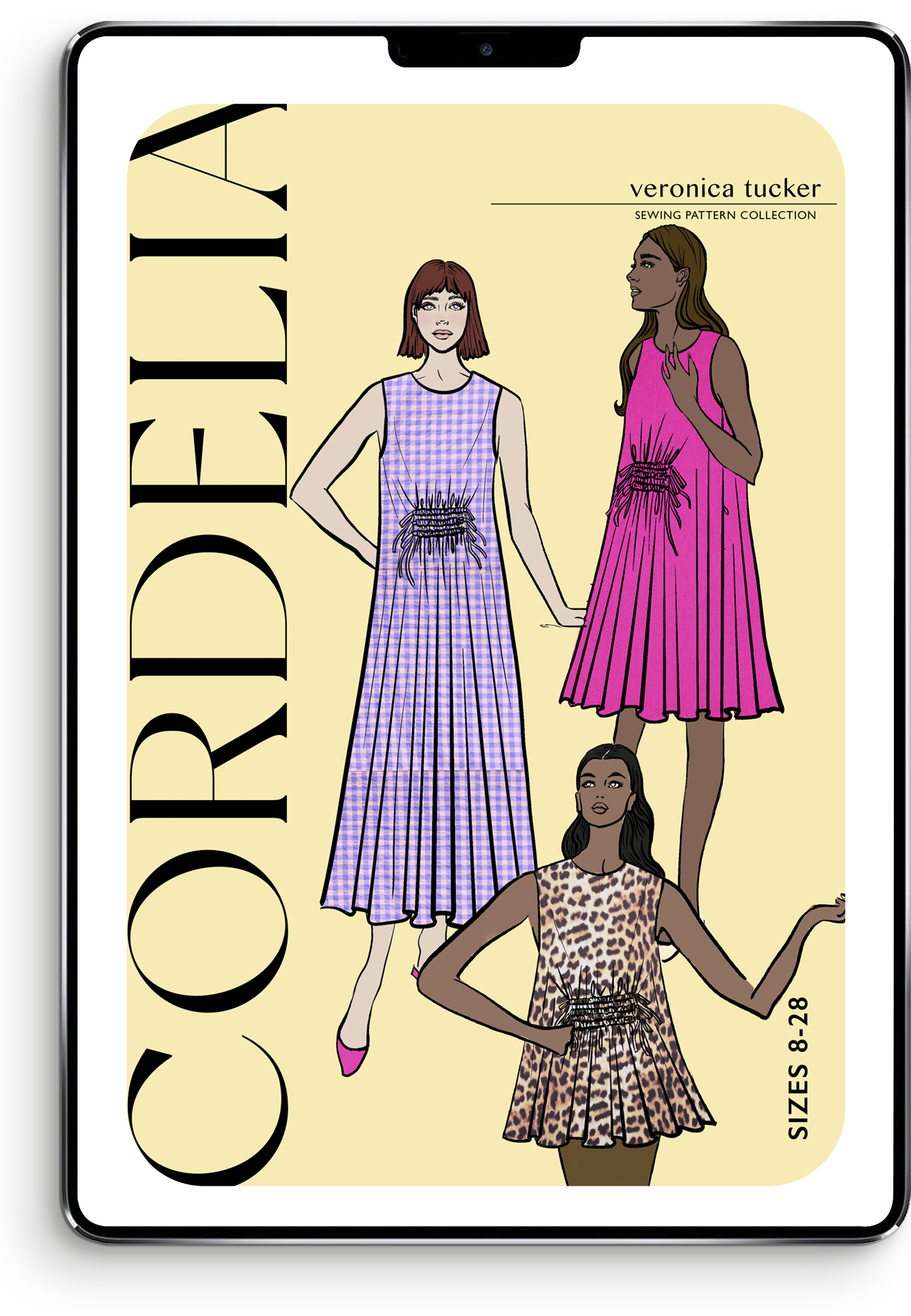 Cordelia Striped Ribbon Dress 2色 Herlipto♡Cordelia Striped